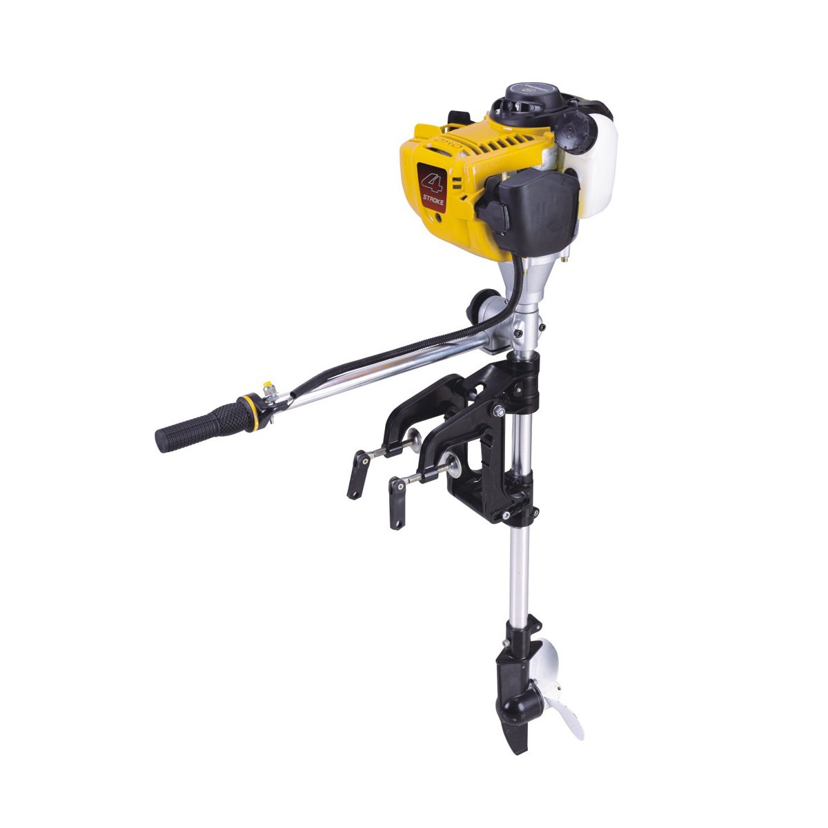 CE Approved MSA 1.5HP 4 Stroke Outboard Motor New Popular Marine Engine Manual Control Boat Motor Gasoline Fuel Type